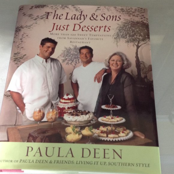 Cookbook Paula & Sons Just Desert by Paula Dean - Picture 1 of 6
